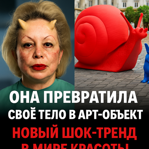 Она превратила своё тело в арт-объект: новый шок-тренд в мире красоты